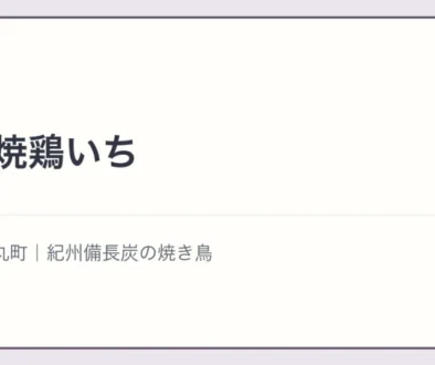 炭火焼鶏いちの文字アイキャッチ
